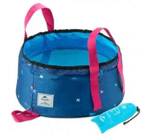Відро складане Naturehike NH18L010-P L 16 л, синє Відро складане Naturehike NH18L010-P L 16 л, синє