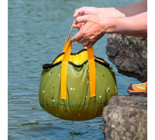 Відро складане Naturehike NH18L010-P L 16 л, синє Відро складане Naturehike NH18L010-P L 16 л, синє