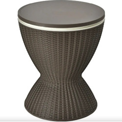 Стіл-холодильник Costway Curver, 30 л коричневий