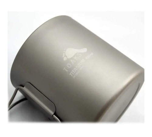 Кружка Toaks Titanium 450 мл Double Wall Cup