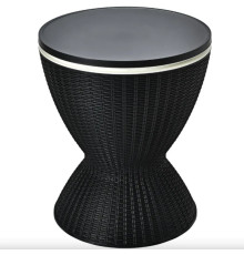 Стіл-холодильник Costway Curver, 30 л чорний