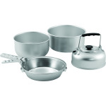 Набір туристичного посуду Easy Camp Adventure Cook Set M Silver (580038)