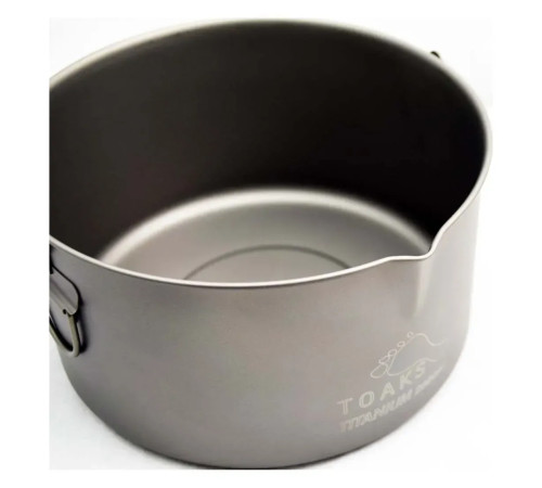 Казанок Toaks Titanium 2000 мл Pot with Bail Handle Казанок Toaks Titanium 2000 мл Pot with Bail Handle