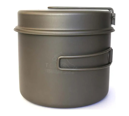 Набір посуду каструля + пательня Toaks Titanium 1600 мл Pot with Pan