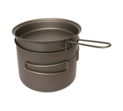 Набір посуду каструля + пательня Toaks Titanium 1600 мл Pot with Pan