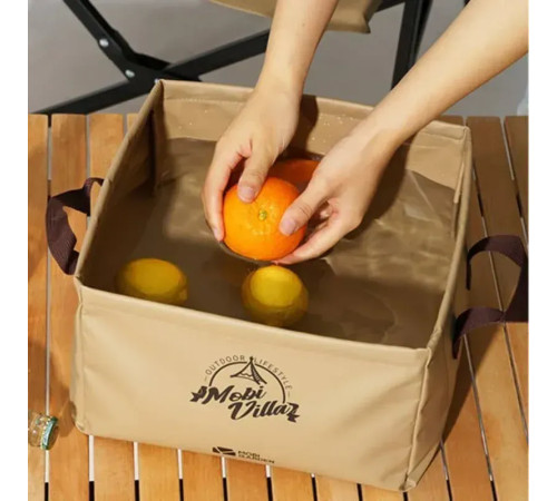 Відро складане Mobi Garden EX20674001 13 л, зелене Відро складане Mobi Garden EX20674001 13 л, зелене