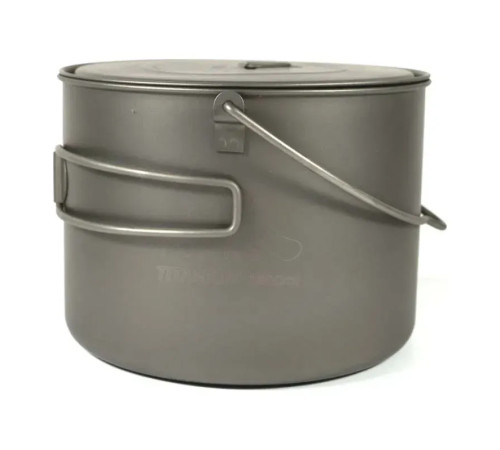 Казанок Toaks Titanium 1600 мл Pot with Bail Handle Казанок Toaks Titanium 1600 мл Pot with Bail Handle