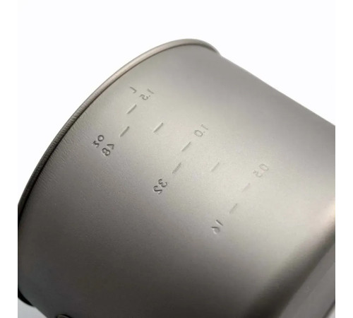 Казанок Toaks Titanium 1600 мл Pot with Bail Handle Казанок Toaks Titanium 1600 мл Pot with Bail Handle