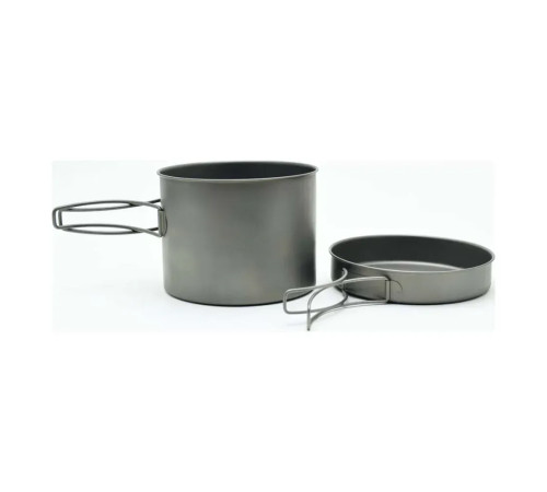 Набір посуду каструля + пательня Toaks Titanium 1300 мл Pot with Pan