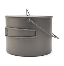 Каструля з розкладними ручками Toaks Titanium 1300 мл Pot with Bail Handle