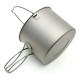 Каструля з розкладними ручками Toaks Titanium 1300 мл Pot with Bail Handle