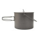 Каструля з розкладними ручками Toaks Titanium 1300 мл Pot with Bail Handle