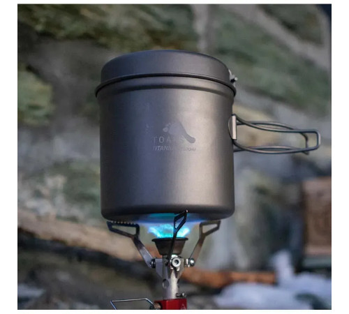 Набір посуду каструля + пательня Toaks Titanium 1100 мл Pot with Pan