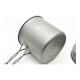 Набір посуду каструля + пательня Toaks Titanium 1100 мл Pot with Pan