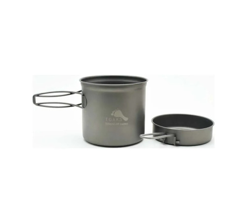 Набір посуду каструля + пательня Toaks Titanium 1100 мл Pot with Pan