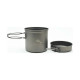 Набір посуду каструля + пательня Toaks Titanium 1100 мл Pot with Pan