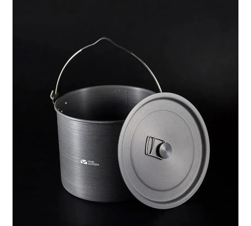 Казанок Mobi Garden Pot 6.5л NX20666004 grey Казанок Mobi Garden Pot 6.5л NX20666004 grey