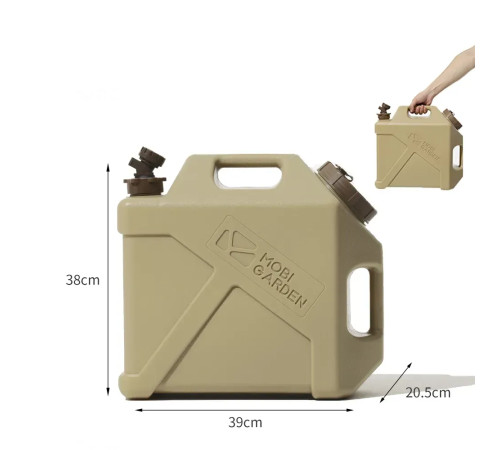 Каністра для води Mobi Garden MZ NX22674002 20 л, хакі Каністра для води Mobi Garden MZ NX22674002 20 л, хакі