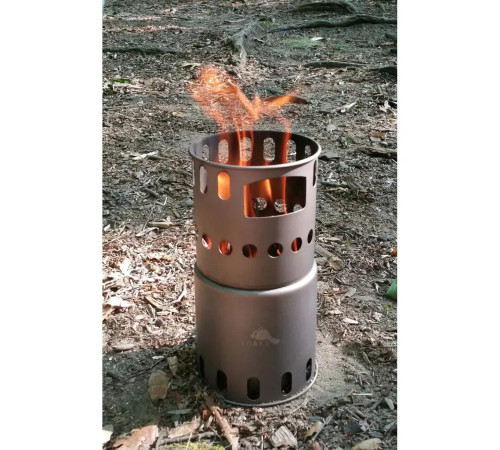 Дров'яна піч Toaks Titanium Backpacking Wood Burning Stove Small