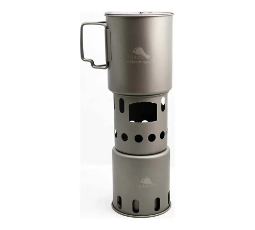 Дров'яна піч Toaks Titanium Backpacking Wood Burning Stove Small