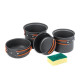 Набір посуду Naturehike NH15T401-G, сірий