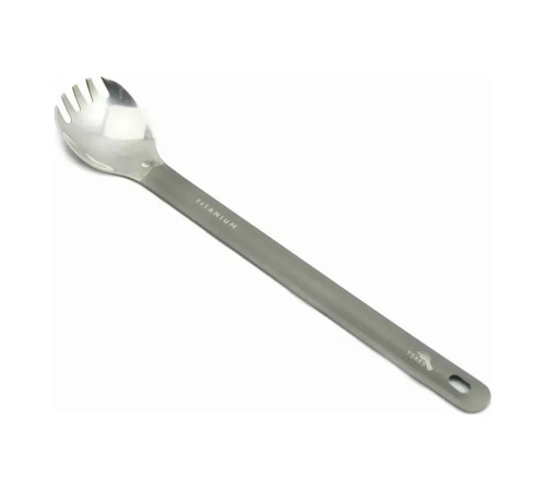 Ложко-виделка Toaks Titanium Long Handle Spork with Polished Bowl Ложко-виделка Toaks Titanium Long Handle Spork with Polished Bowl