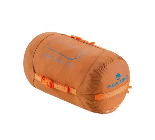 Спальний мішок пір'яний для жінок FERRINO Lightec 800 Duvet 2020 - помаранчевий Спальний мішок пір'яний для жінок FERRINO Lightec 800 Duvet 2020 - помаранчевий