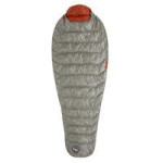 Спальник Big Agnes Pluton UL 40 (850 DownTek) Regular gray/pumpkin - Left Zip