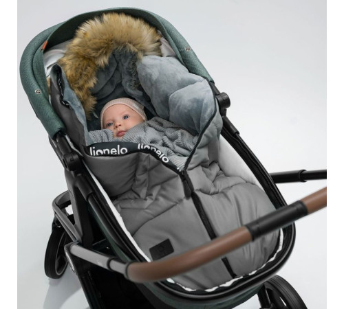 Дитячий спальний мішок Lionelo FRODE Grey Dove