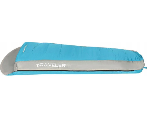 СПАЛЬНИЙ МІШОК TRAVELER 210X80/50CM BLUE GREY ENERO CAMP