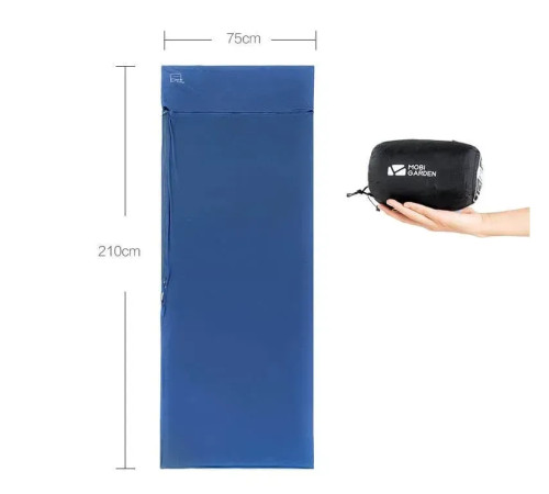Вкладиш для спального мішка Mobi Garden YY Envelope NX20562030 оранжевий Вкладиш для спального мішка Mobi Garden YY Envelope NX20562030 оранжевий