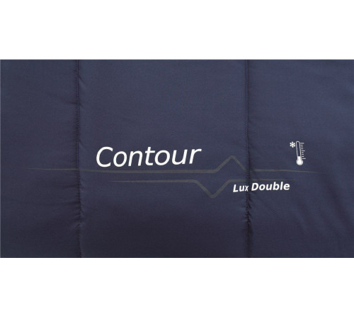 Двомісний спальник Outwell Contour Lux синій