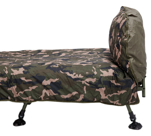 Спальний мішок Prologic Element Comfort S/Bag & Thermal Camo Cover 5 Season 215 x 90 см - короповий Спальний мішок Prologic Element Comfort S/Bag & Thermal Camo Cover 5 Season 215 x 90 см - короповий