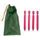 Тент Amazonas Traveller Tarp XXL, 400 х 150 см - зелений