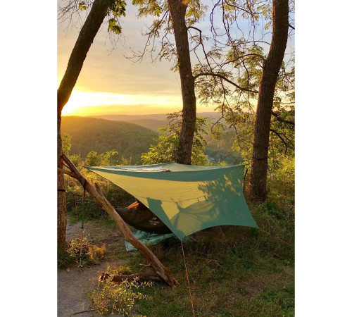 Тент Amazonas Traveller Tarp, 340 х 168 см - темно-зелений Тент Amazonas Traveller Tarp, 340 х 168 см - темно-зелений