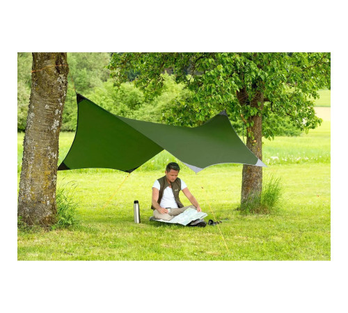 Тент Amazonas Traveller Tarp, 340 х 168 см - темно-зелений Тент Amazonas Traveller Tarp, 340 х 168 см - темно-зелений