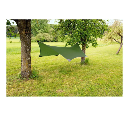 Тент Amazonas Traveller Tarp, 340 х 168 см - темно-зелений Тент Amazonas Traveller Tarp, 340 х 168 см - темно-зелений