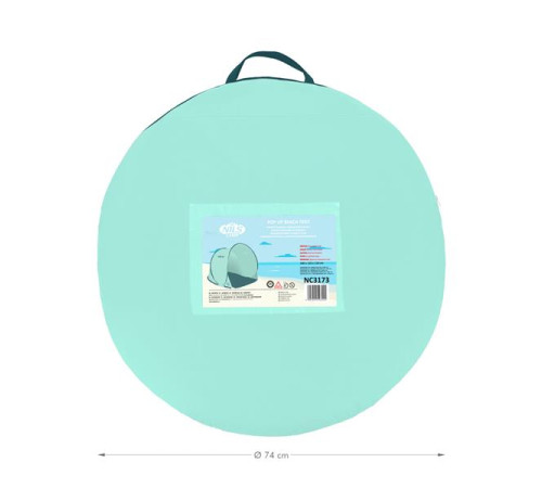 Пляжний намет NILS POP UP NC3173 м'ятний Пляжний намет NILS POP UP NC3173 м'ятний