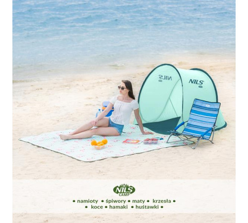 Пляжний намет NILS POP UP NC3173 м'ятний Пляжний намет NILS POP UP NC3173 м'ятний