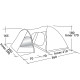 Намет Easy Camp Blazar 400 - зелений