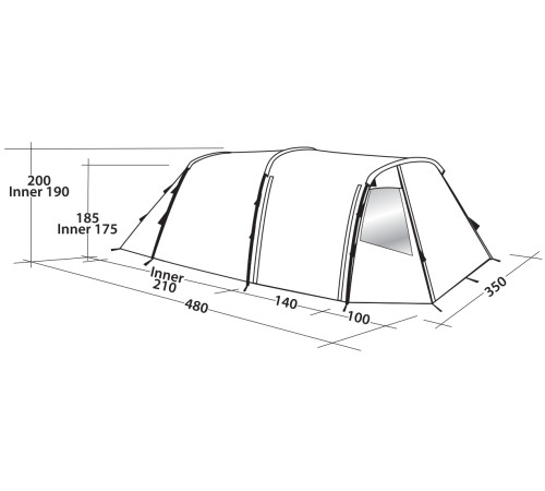Намет шестимісний Easy Camp Huntsville 600 Green/Grey (120408) Намет шестимісний Easy Camp Huntsville 600 Green/Grey (120408)