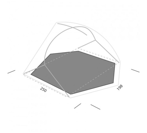 Футпринт Exped Lyra III Footprint Футпринт Exped Lyra III Footprint