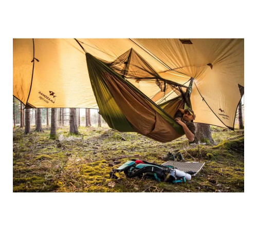 Тент Amazonas Adventure Wing Tarp, коричневий