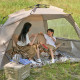Тент кемпінговий Mobi Garden Zero Beach 155 NX23680017, бежевий