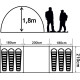 Туристичний намет Abarqs GOBI-6.B