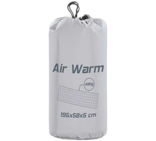 Килимок надувний Ferrino Air Warm Mat Grey (78248OII)