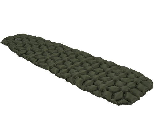Килимок надувний Highlander Nap-Pak Inflatable Sleeping Mat AIR071 190x55 см, оливковий