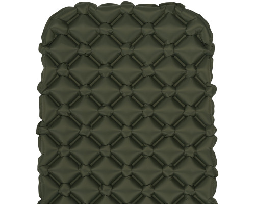 Килимок надувний Highlander Nap-Pak Inflatable Sleeping Mat XL 5 cm Olive (AIR073-OG)