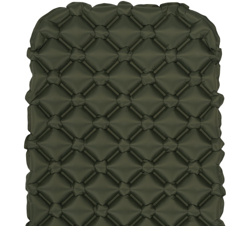 Килимок надувний Highlander Nap-Pak Inflatable Sleeping Mat XL 5 cm Olive (AIR073-OG)