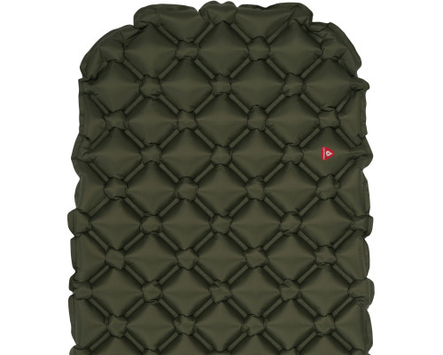 Килимок надувний Highlander Nap-Pak Inflatable Sleeping Mat PrimaLoft 5 cm Olive (AIR072-OG)